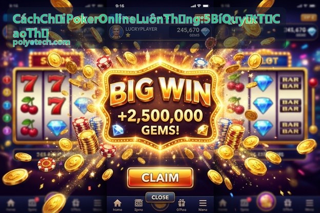 Cách Chơi Poker Online Luôn Thắng - Kiểm soát tâm lý vững vàng